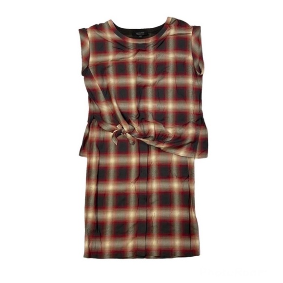 All Saints Plaid Patterned Dress - Picture 2 of 5